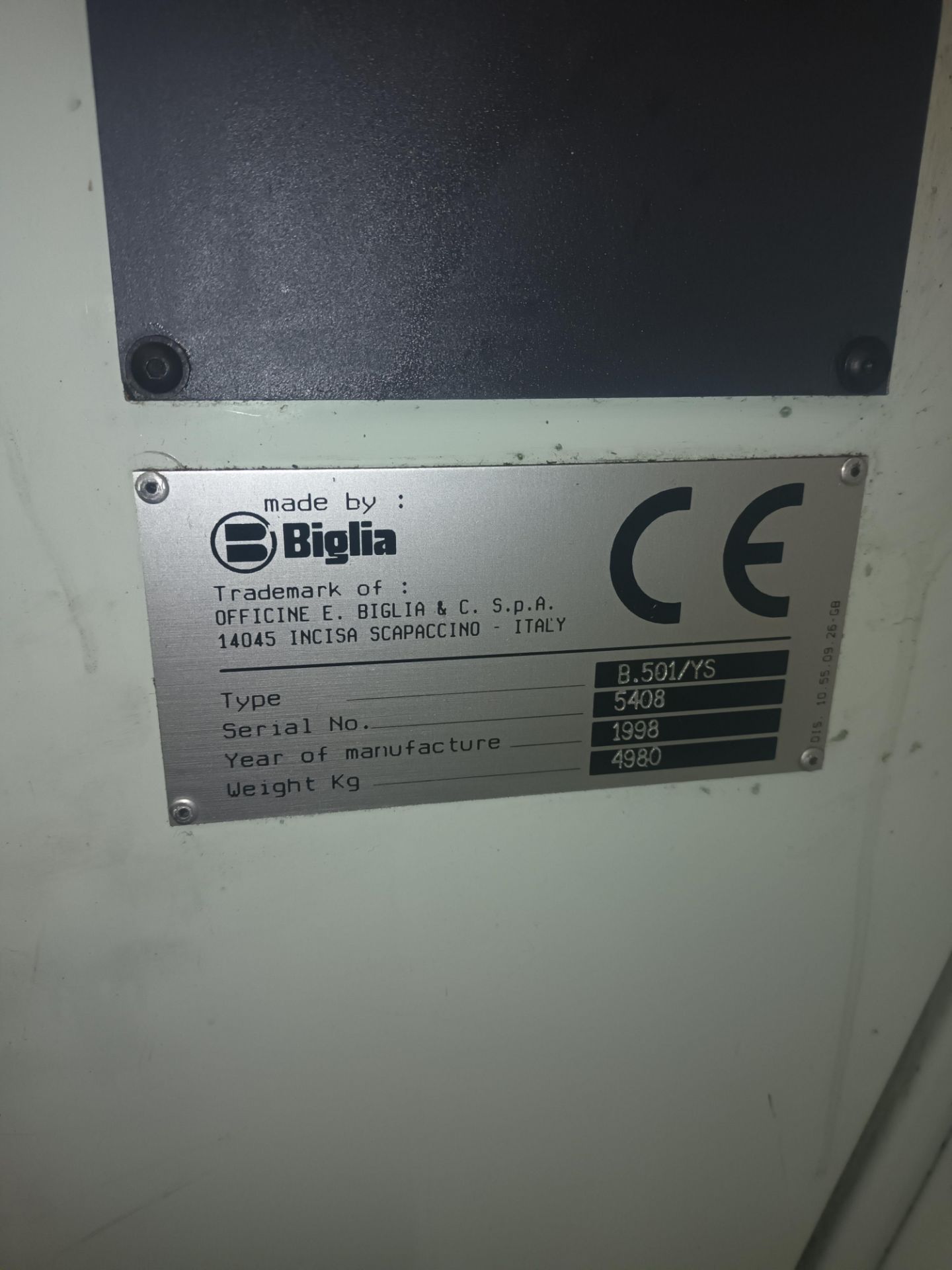 Biglia B.501/VS CNC lathe - Image 5 of 8