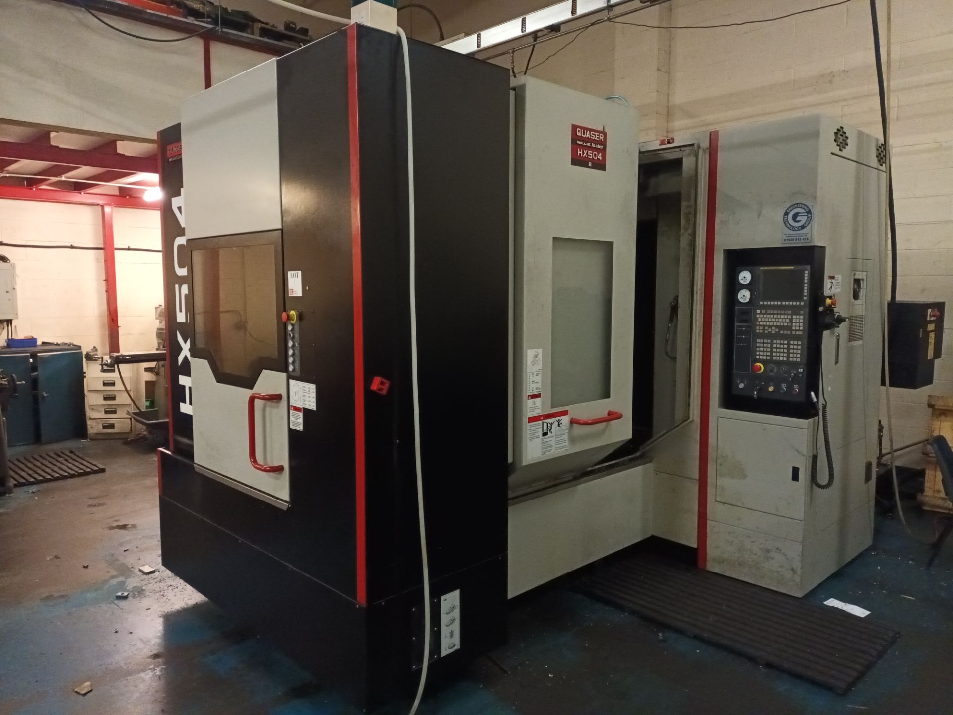 Quaser HX504BP/15C advanced high productivity horizontal machining centre - Image 3 of 15