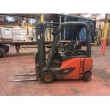 Linde E16 Evo Duplex battery powered forklift truck