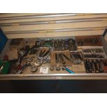 Contents of shelf comprising a quantity of various tooling (as lotted)