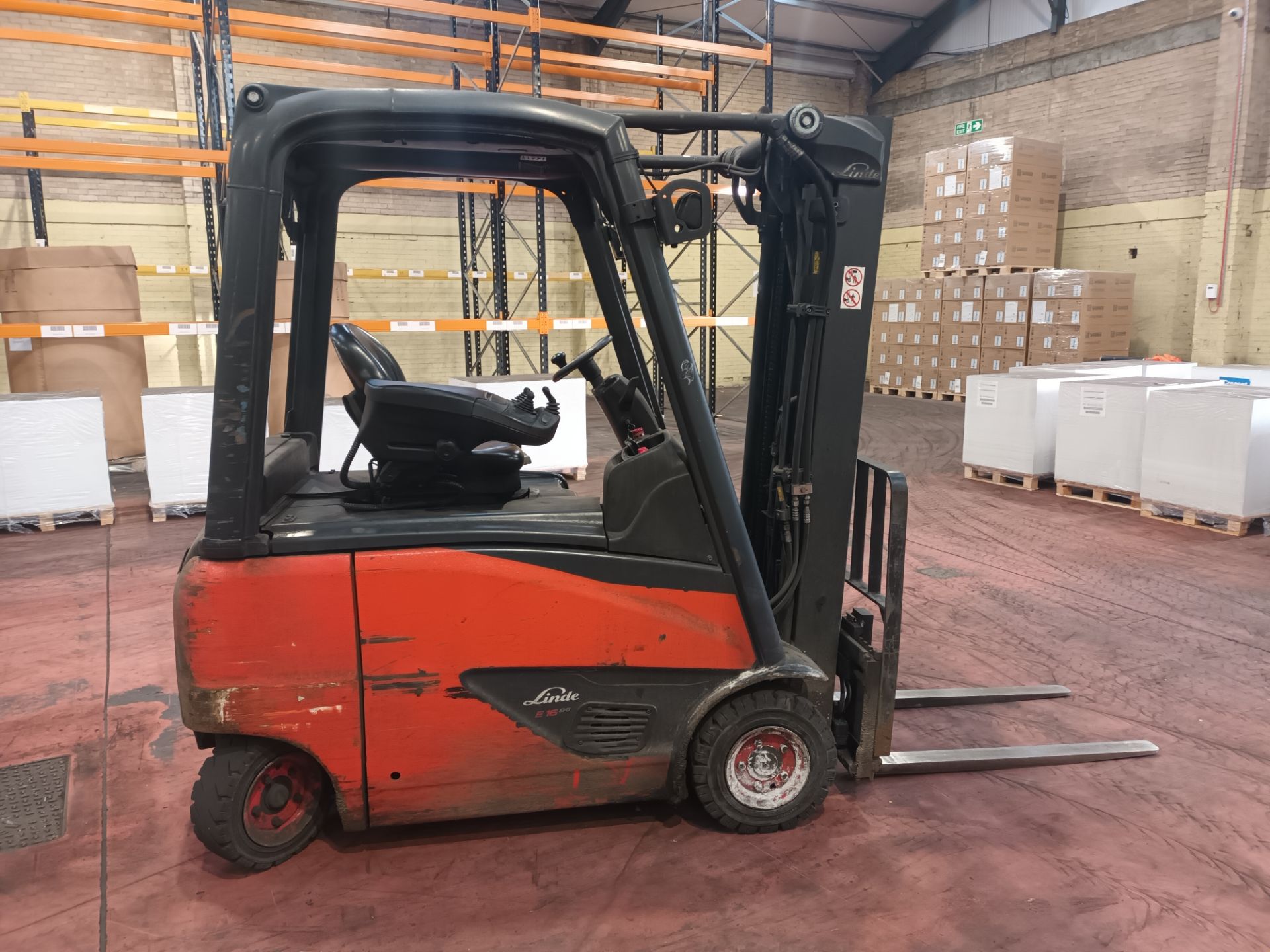 Linde E16 Evo Duplex battery powered forklift truck - Image 2 of 6