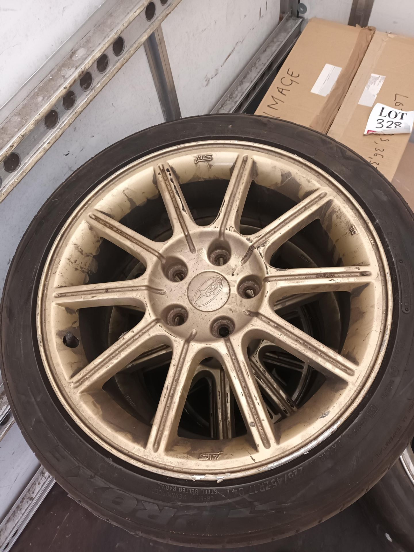 Four Subaru Enkel 17" alloys - Image 2 of 8