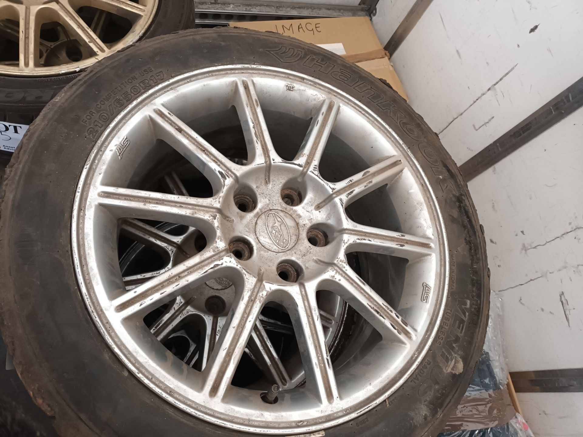 Five Subaru Enkel 17" alloys - Image 2 of 8