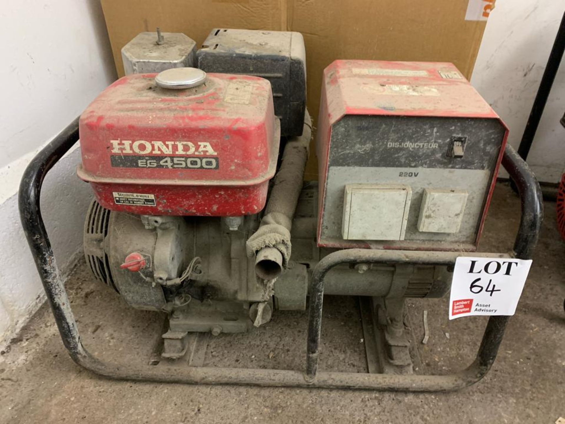 Honda EG4500 petrol generator