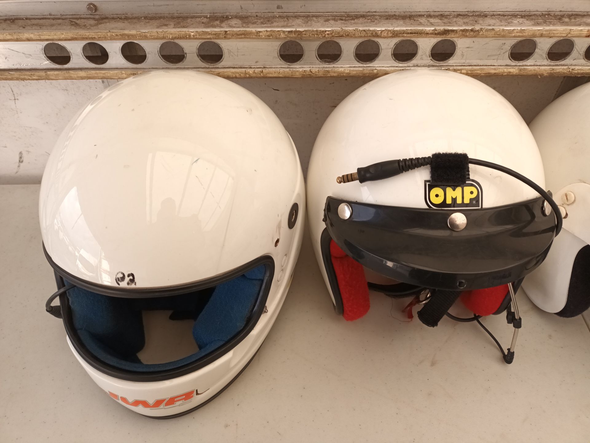 Eight various rally crash helmets - Image 4 of 7