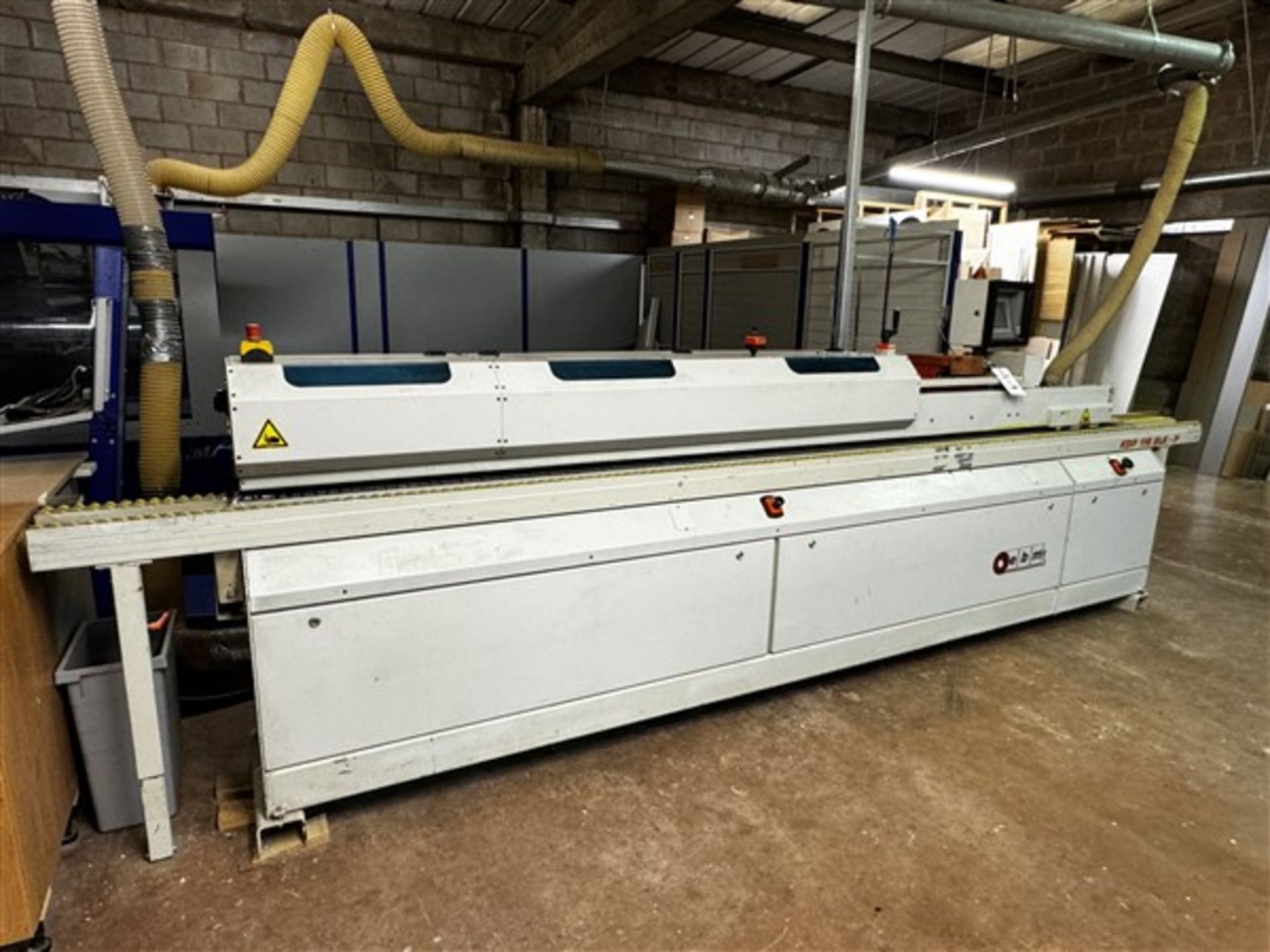 EBM edge bander, type KDP 116 SLK-P, serial no. 1482, year 2008 (Please note: this lot will - Image 6 of 10