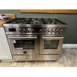 F. Bertazzoni 6 ring gas range oven, 1m x 600mm