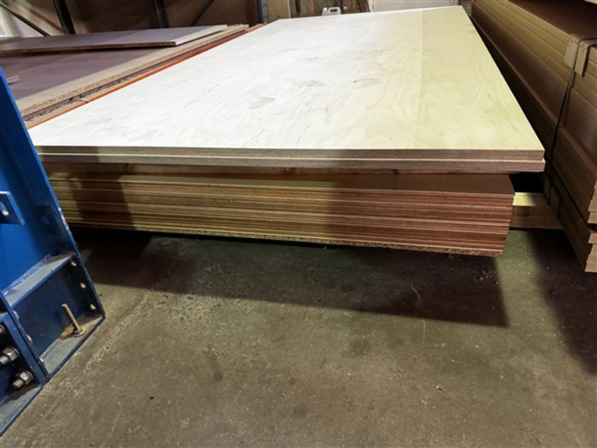 Assorted quantity sheets of plywood, 2.45m x 1.2m - Image 2 of 3