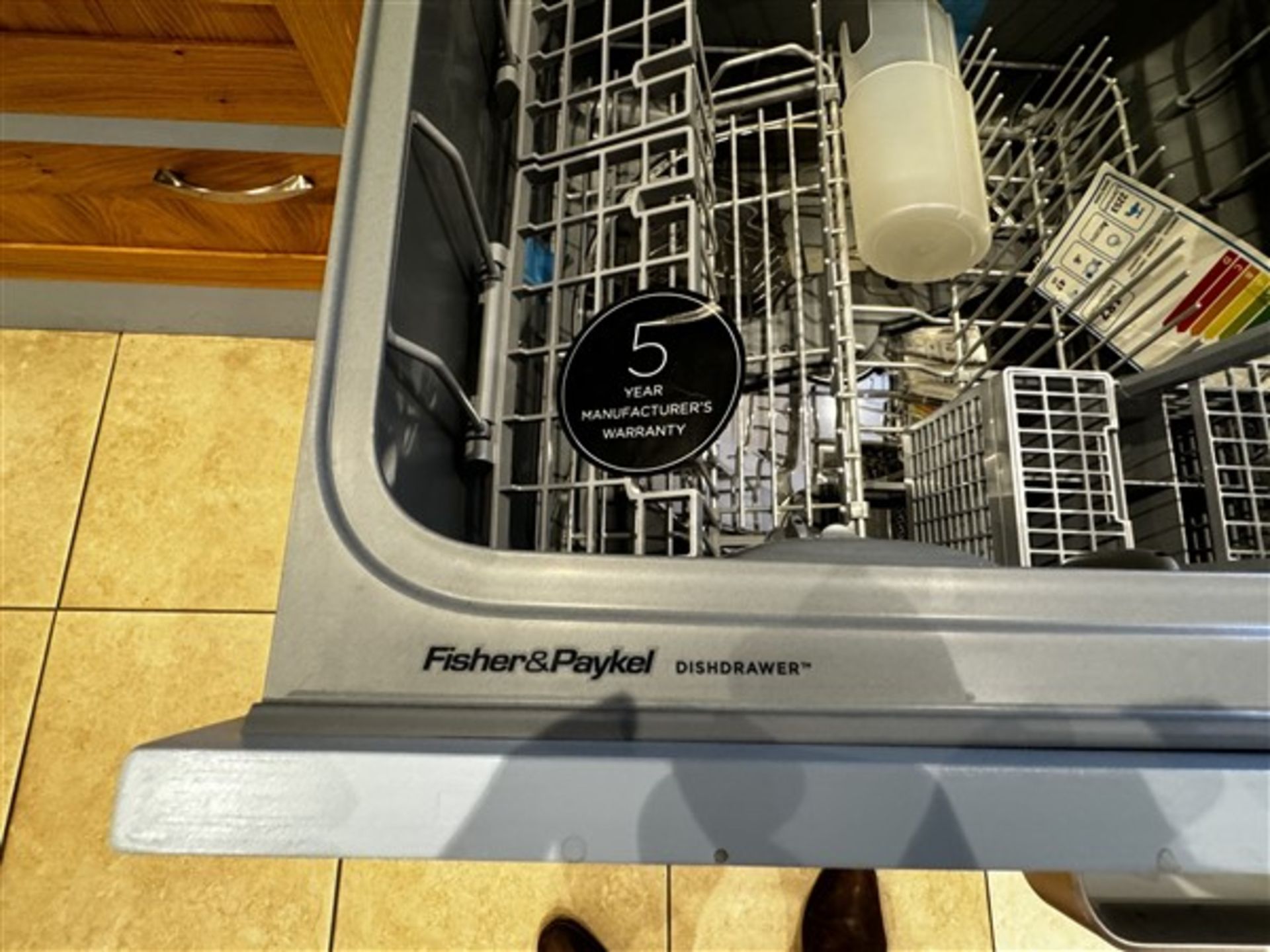 Fisher & Paykel built in double dishwasher - Image 2 of 3