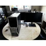 Two Samsung monitors, 522E450 and Dell Precision T5500 computer