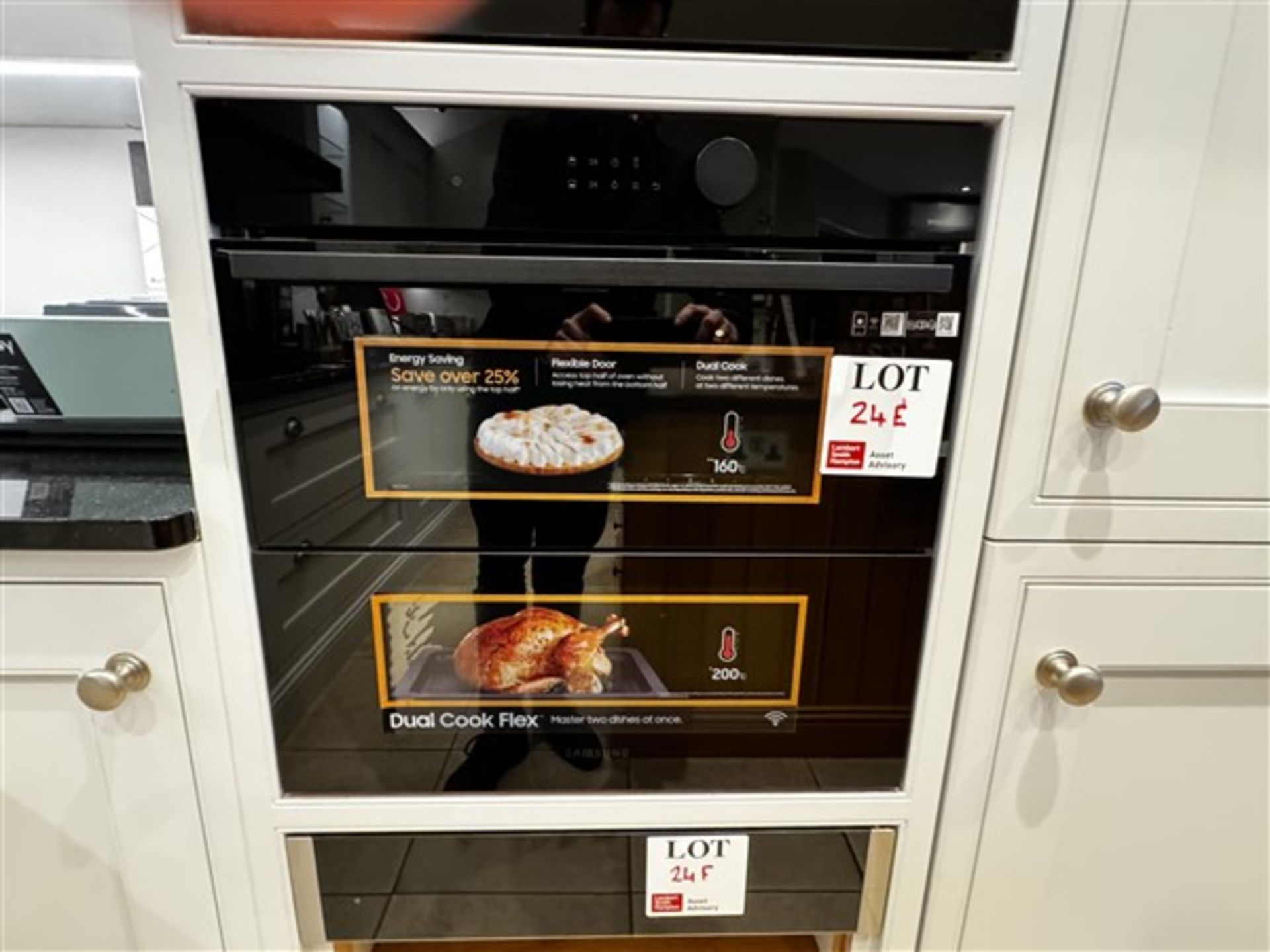 Samsung Smart Things dual cook oven, model NV7B5775XAK Please note – Acceptance of the final highest