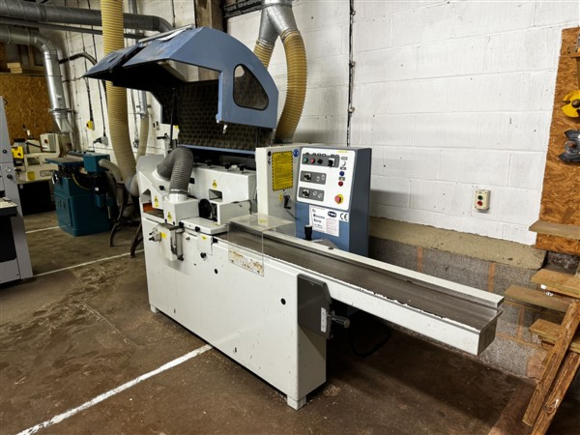 Holtech 4 sided through feed moulder (2004), type Compact 18, serial no. 4255 03, power 400v - Image 4 of 9