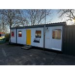 Portakabin, serial no. PK281, maximum external dimension - 8.63m x 2.87m x 2.64m (approx), with