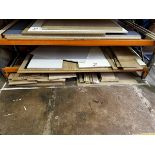 Bottom 2 bays of large sheets and offcut wood