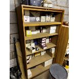 One cabinet & contents to include inset downlights
