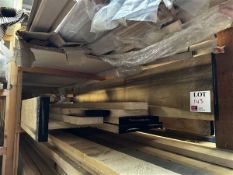 Bay containing 11 various lengths & sizes of solid timber