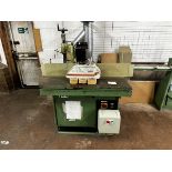 NMC spindle moulder, 380v, type F-115, serial no. 85/43/218, with Maggi feed unit, type 12720501,