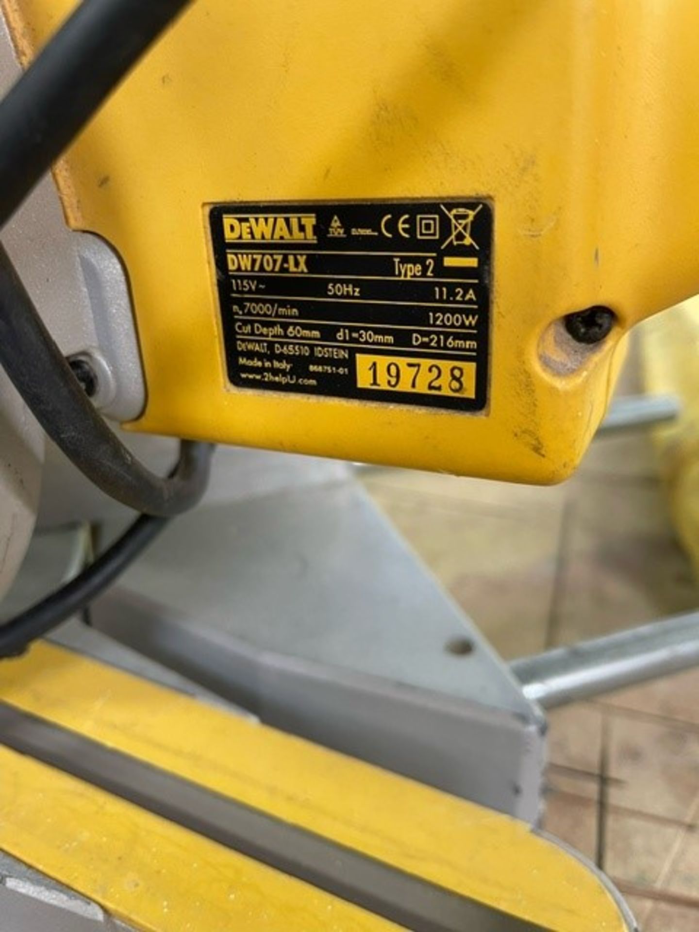 Dewalt adjustable saw table, model DE 7024XJ, type 3 - Image 2 of 7