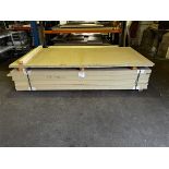 Assorted quantity sheets of MDF, 2.45m x 1.2m