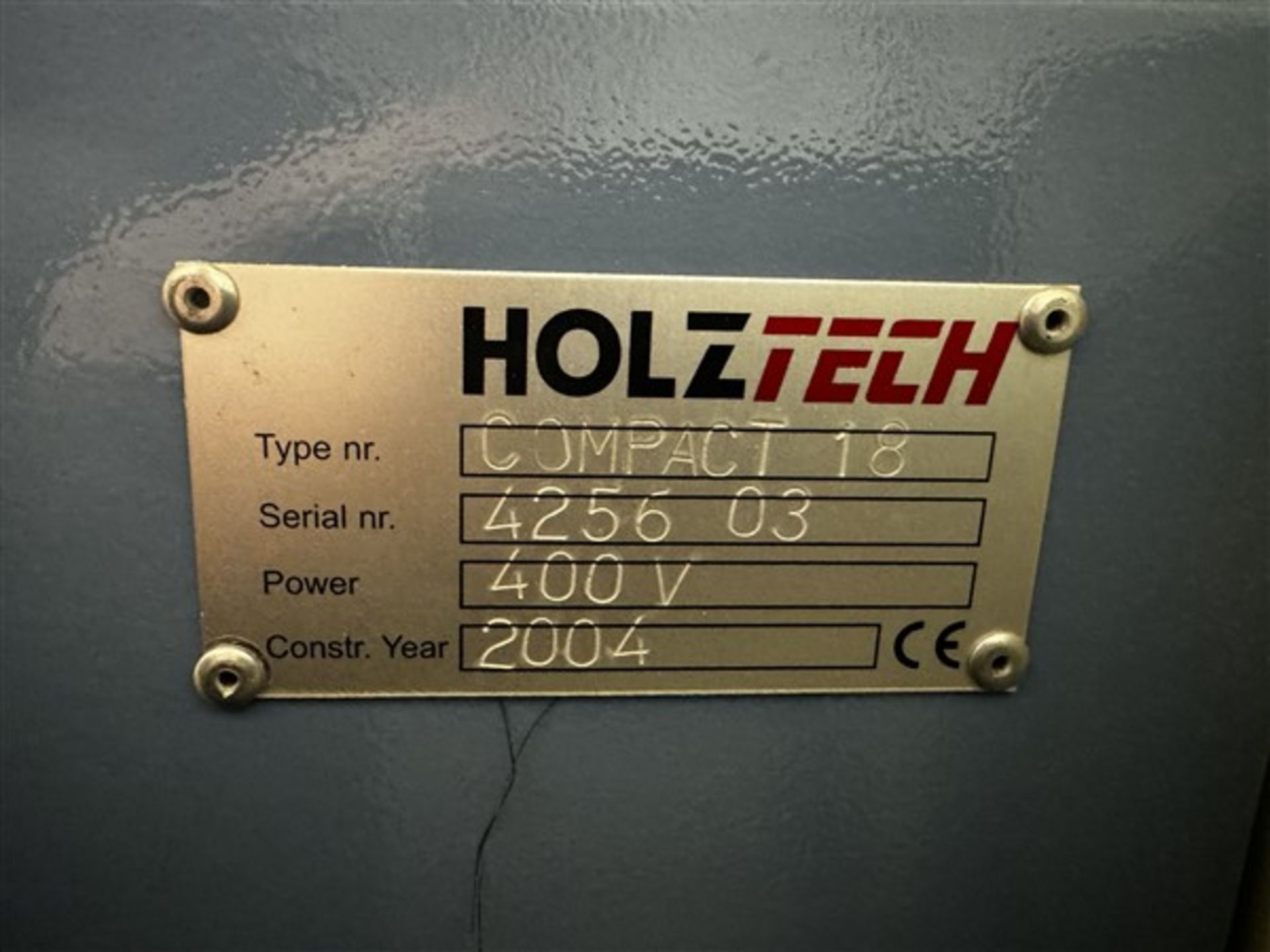 Holtech 4 sided through feed moulder (2004), type Compact 18, serial no. 4255 03, power 400v - Image 5 of 9