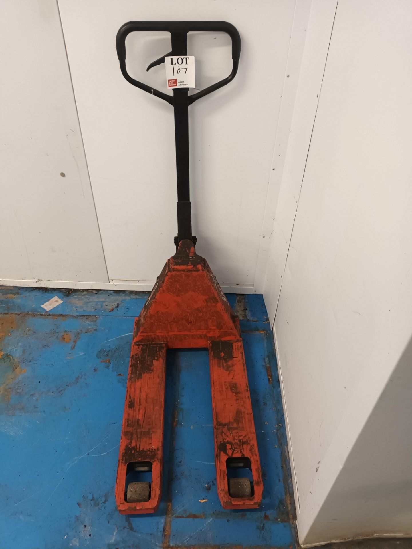 Linde manual mini pallet truck