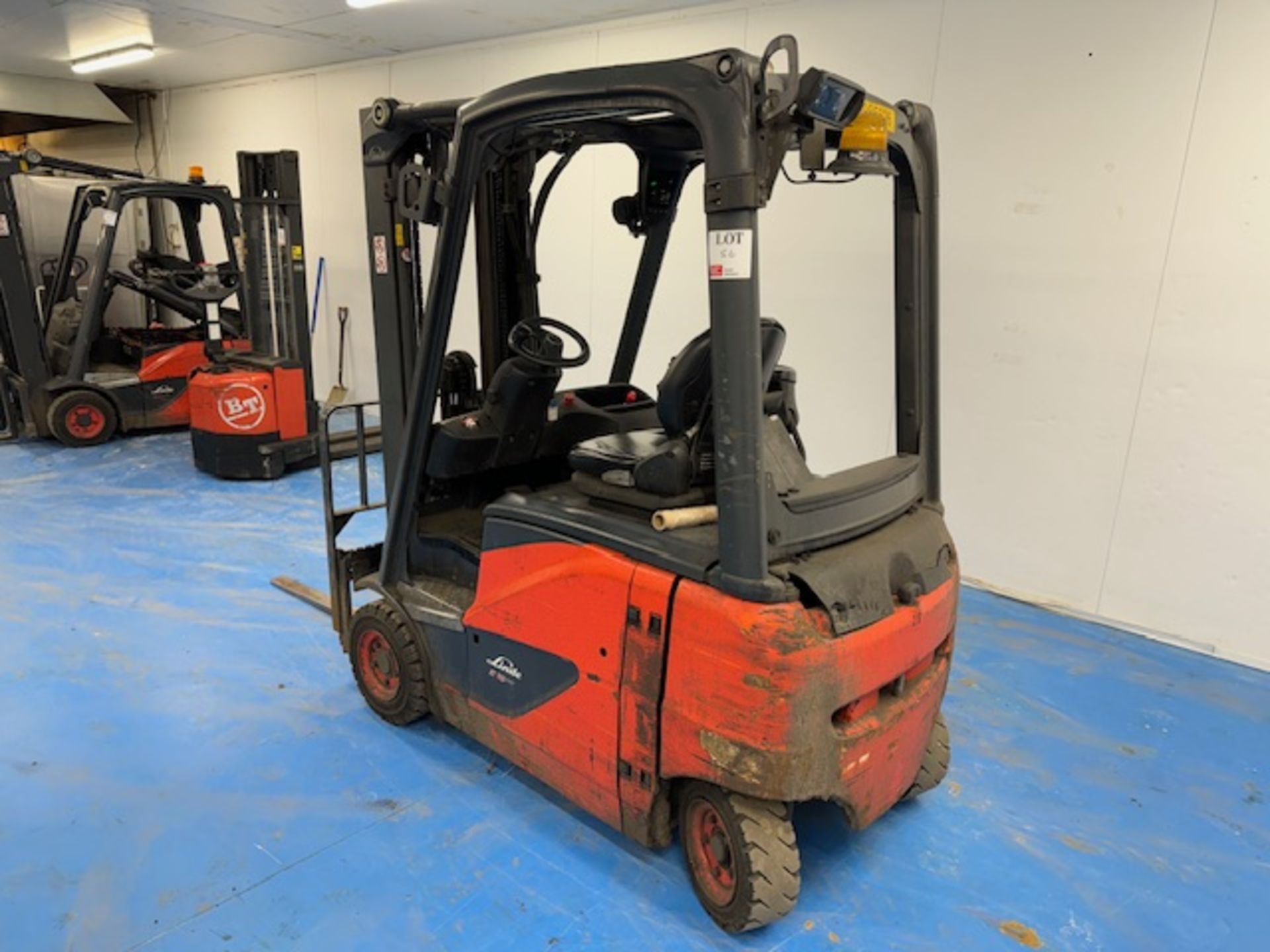 Linde E16 Evo Duplex battery powered forklift truck, Serial No. H2X386V08551, - Image 3 of 10