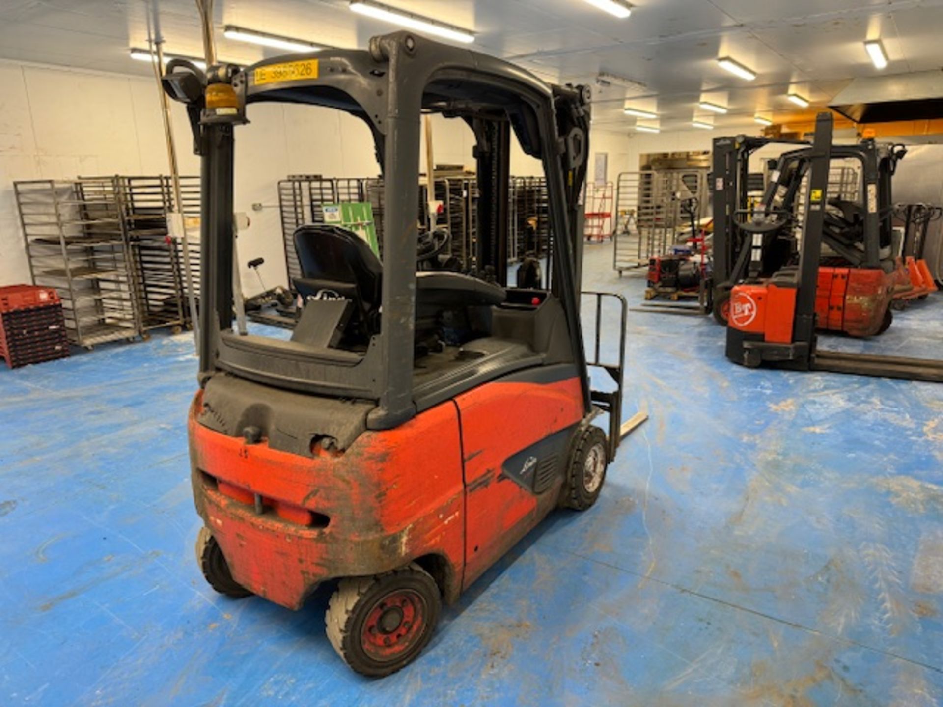 Linde E16 Evo Duplex battery powered forklift truck, Serial No. H2X386V08551, - Image 4 of 10