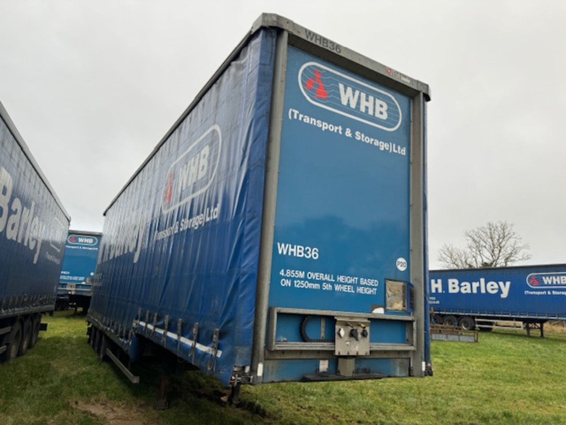 Lawrence David 08 40ft double deck curtainside trailer - Image 2 of 7