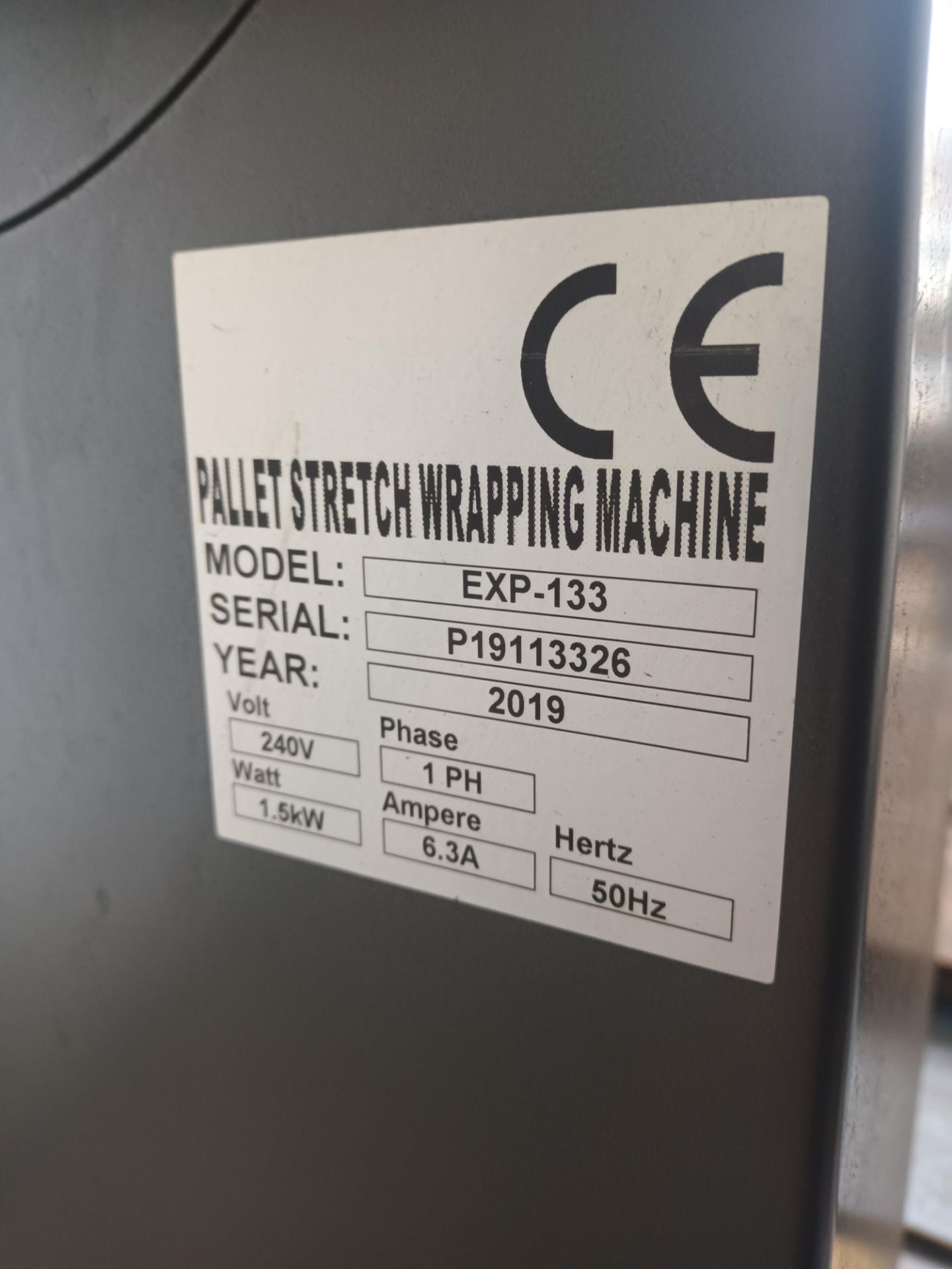 Contact EXP-133 stretch wrapping machine (2019) - Image 3 of 5