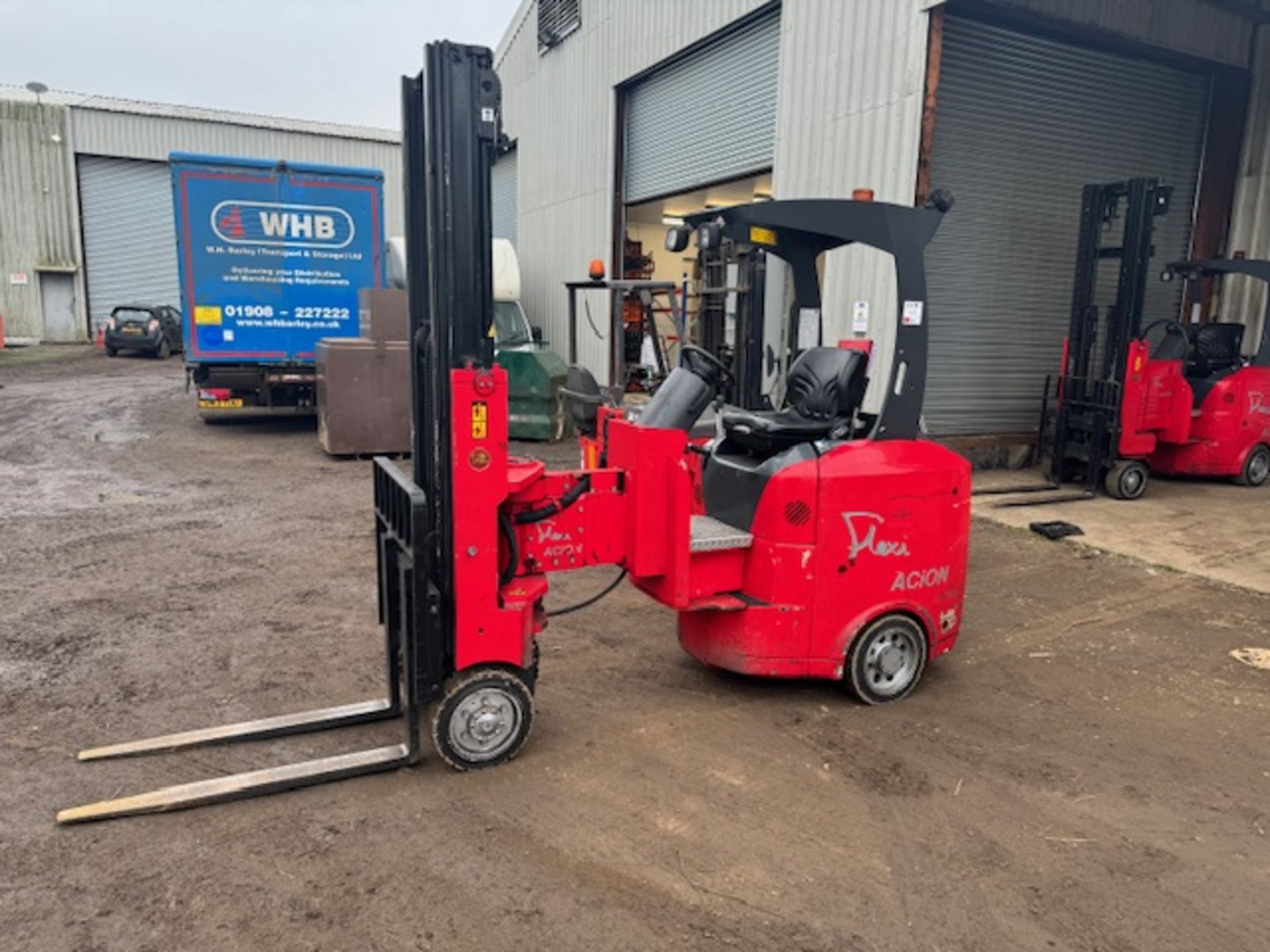 Flexi 15VN/1000 electric warehouse aisle bendie forklift truck