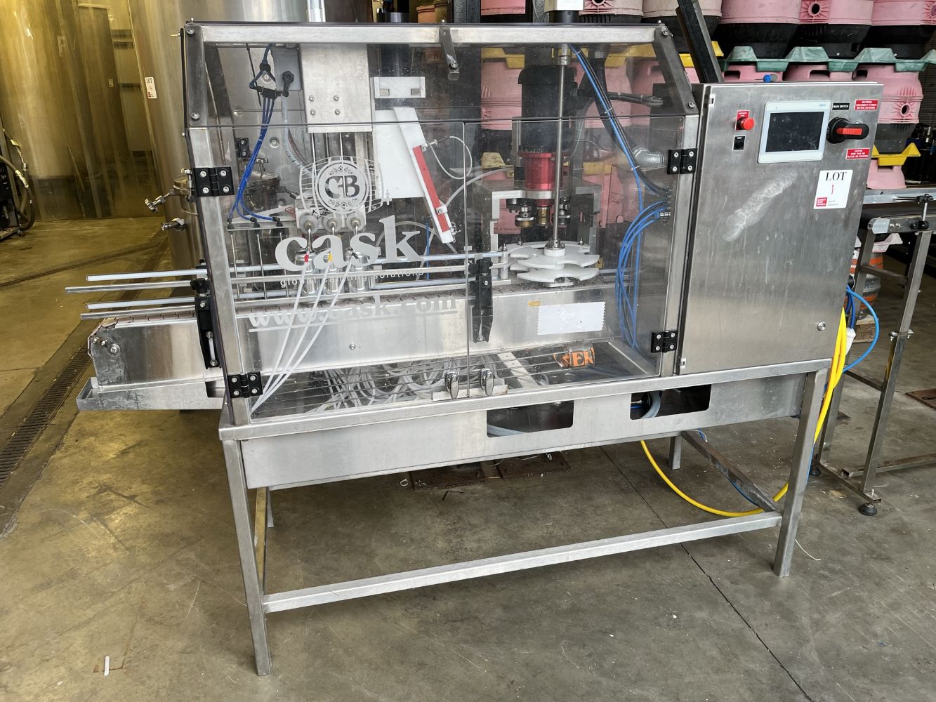 Brewing equipment, canning line, forklift, compressor, etc.