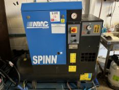 ABAC Spinn.ES.510 200 Receiver mounted packaged air compressor 2016