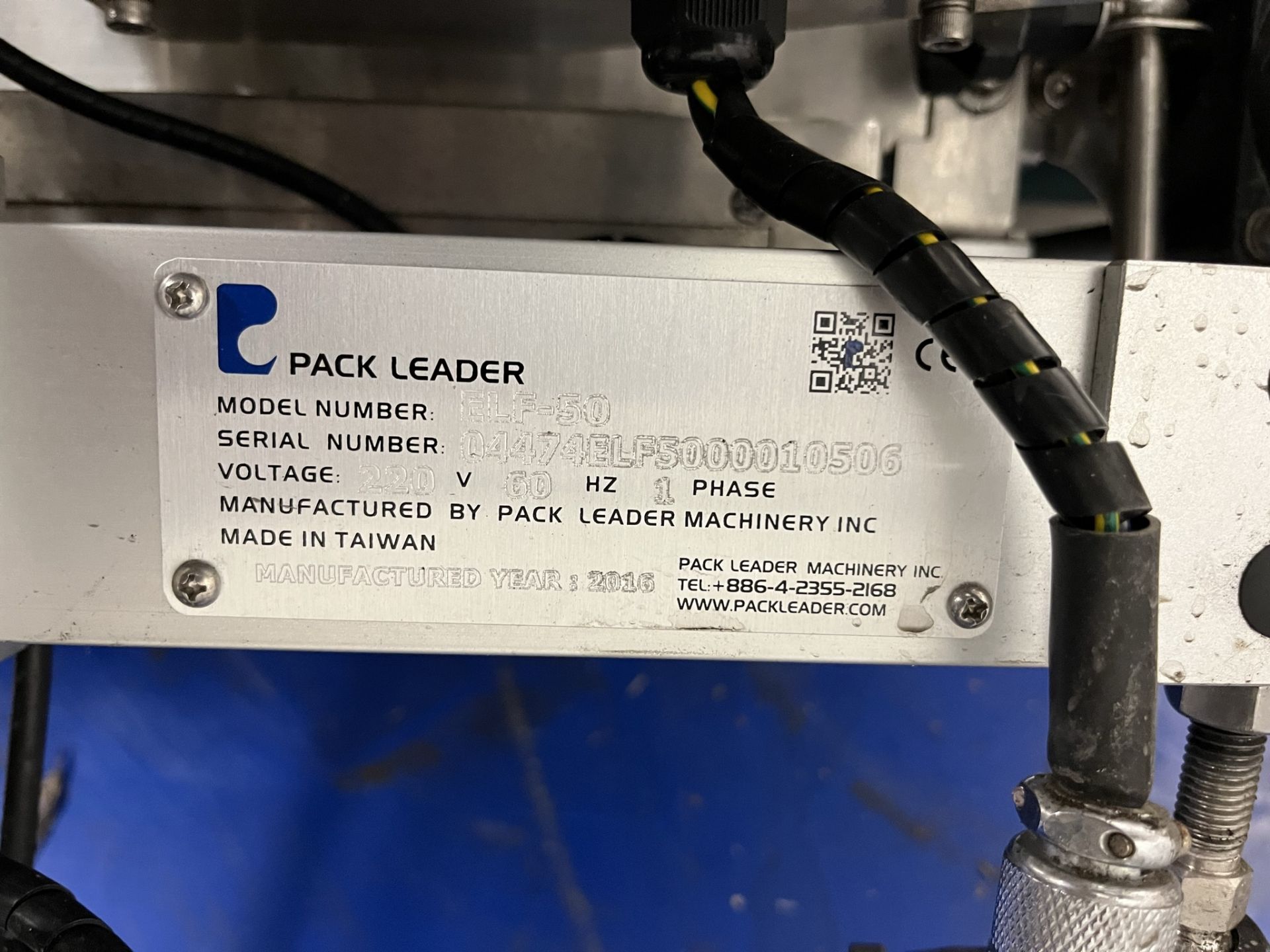 Pack Leader ELF-50 Benchtop horizontal through feed labeller 2016 - Image 3 of 4