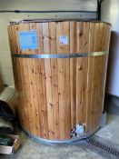 Timber clad jacketed kettle