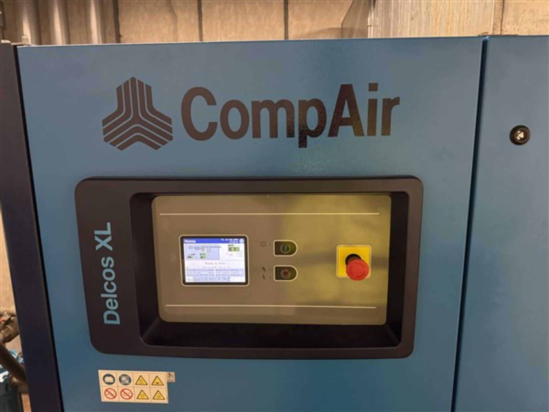 Compair L45RS compressor with Delcos XL control Year: 2021 S/N: A34905561 Hours: 9688 (01/02/24) - Image 3 of 13