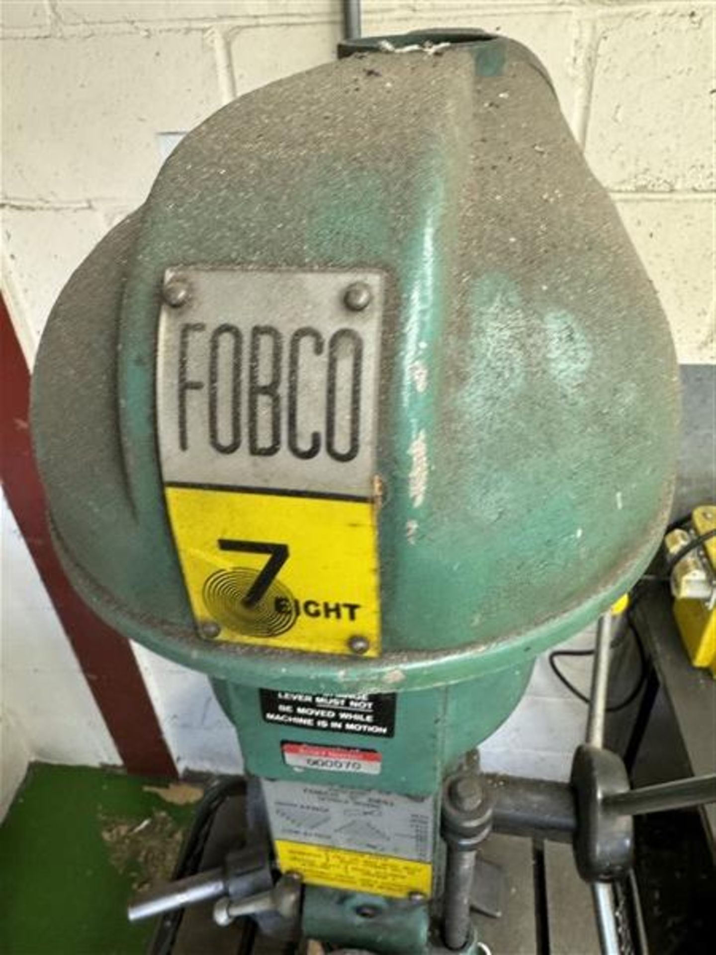 Fobco 7-eight pillar drill A work Method Statement and Risk Assessment must be reviewed and approved - Image 2 of 4