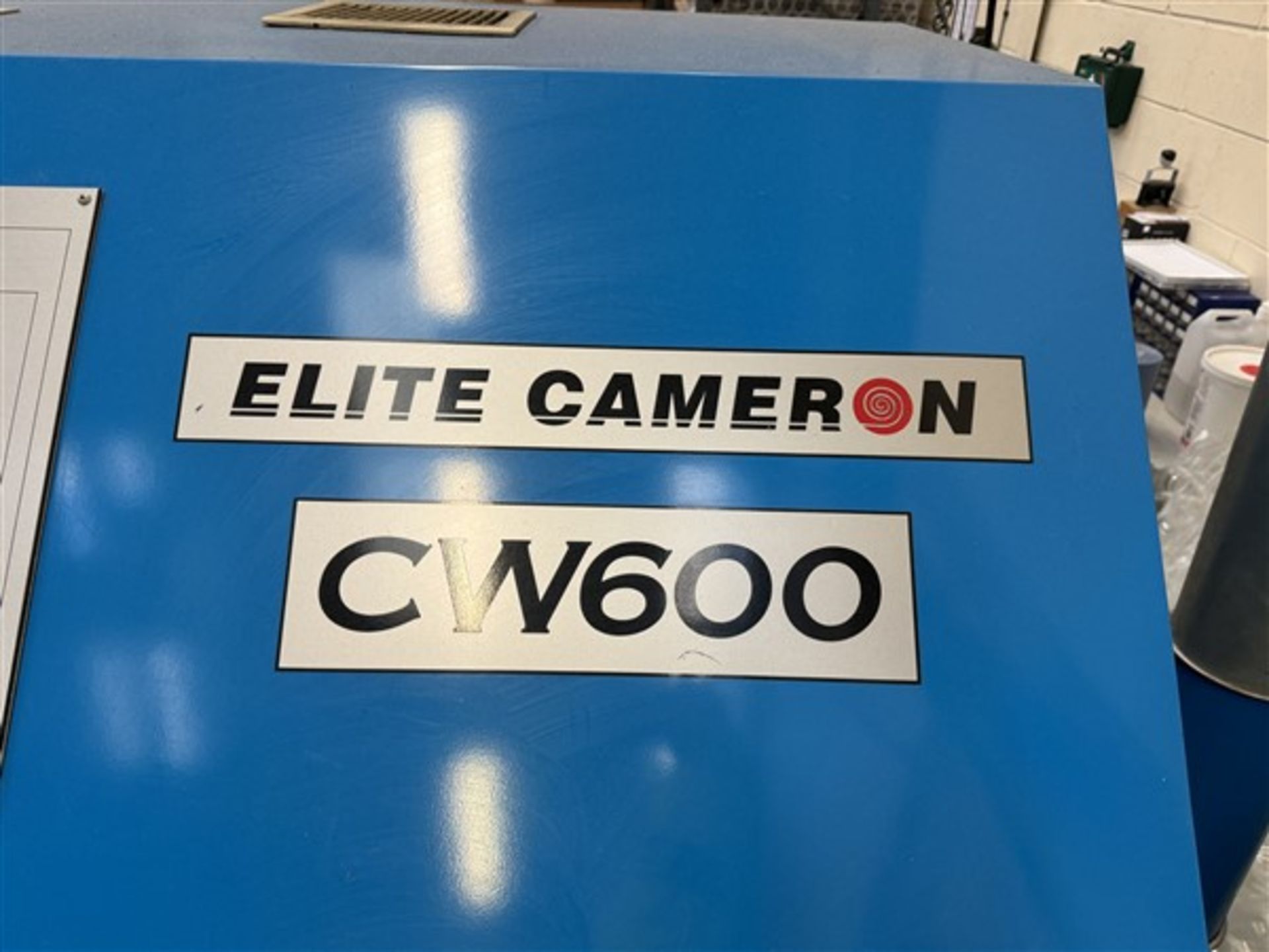 Elite Cameron CW600 automatic slitting machine, serial no. M02030 (2001) A work Method Statement and - Image 3 of 14