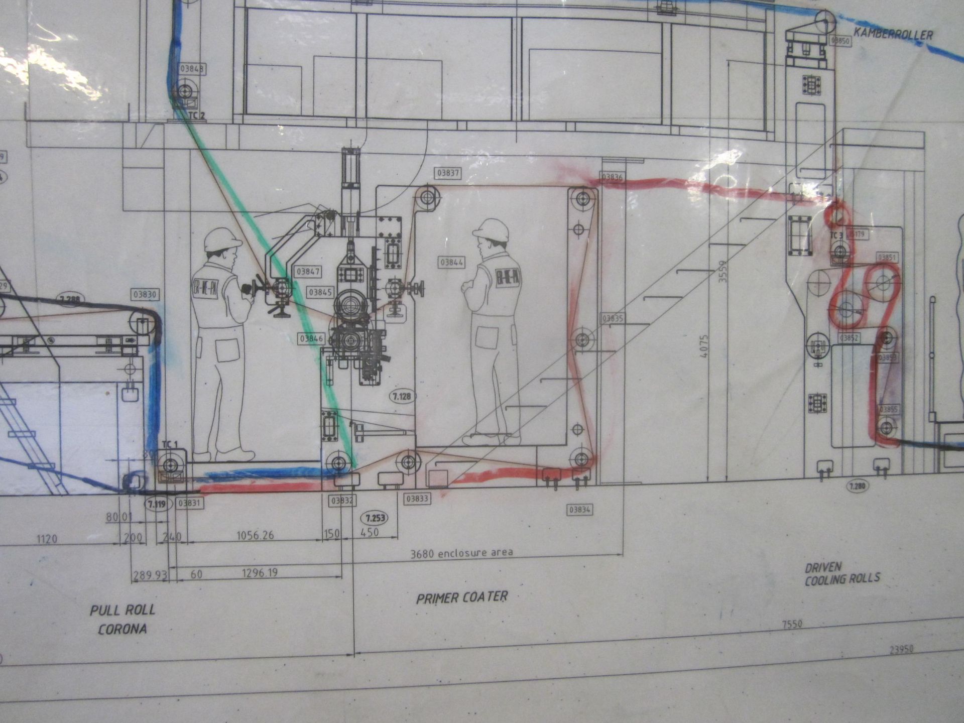 Davis-Standard cast film extrusion line (originally installed 2000) width capacity 1600mm, - Image 29 of 34