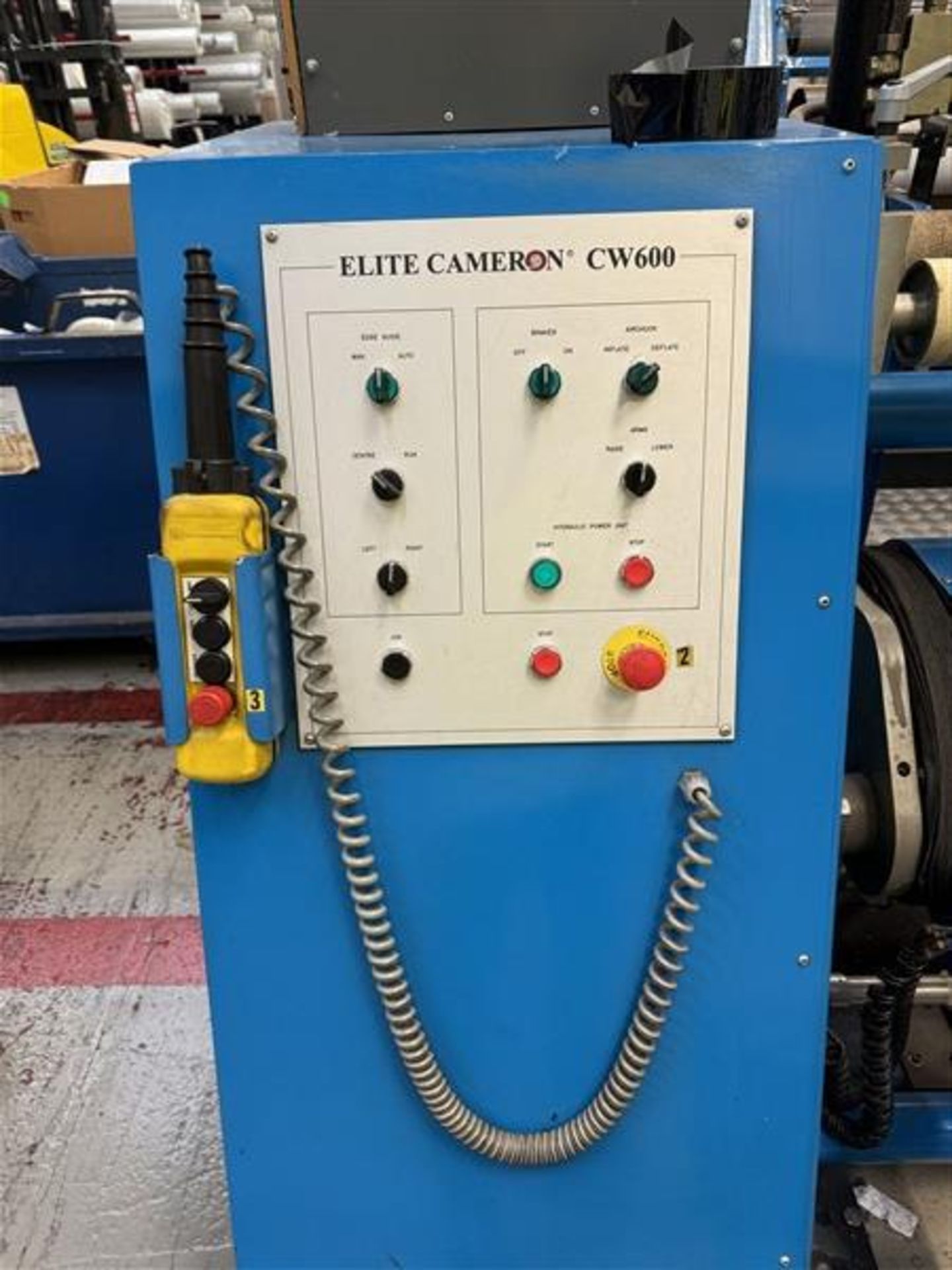 Elite Cameron CW600 automatic slitting machine, serial no. M02030 (2001) A work Method Statement and - Image 12 of 14