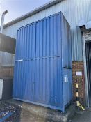 Denios chemical storage cabinet A work Method Statement and Risk Assessment must be reviewed and
