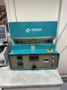 RDM HSE- 3 laboratory heat sealer S/N: 7265