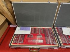 Hard backed briefcase containing trial lens set (complete)