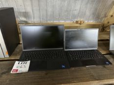 Two Dell laptops (1 x P112F, 1 x Latitude 7320) (no power leads)