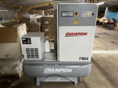 Champion FM06 compressor 400/50 V/H2, year: 2021 (Please note, this LOT is subject to acceptance