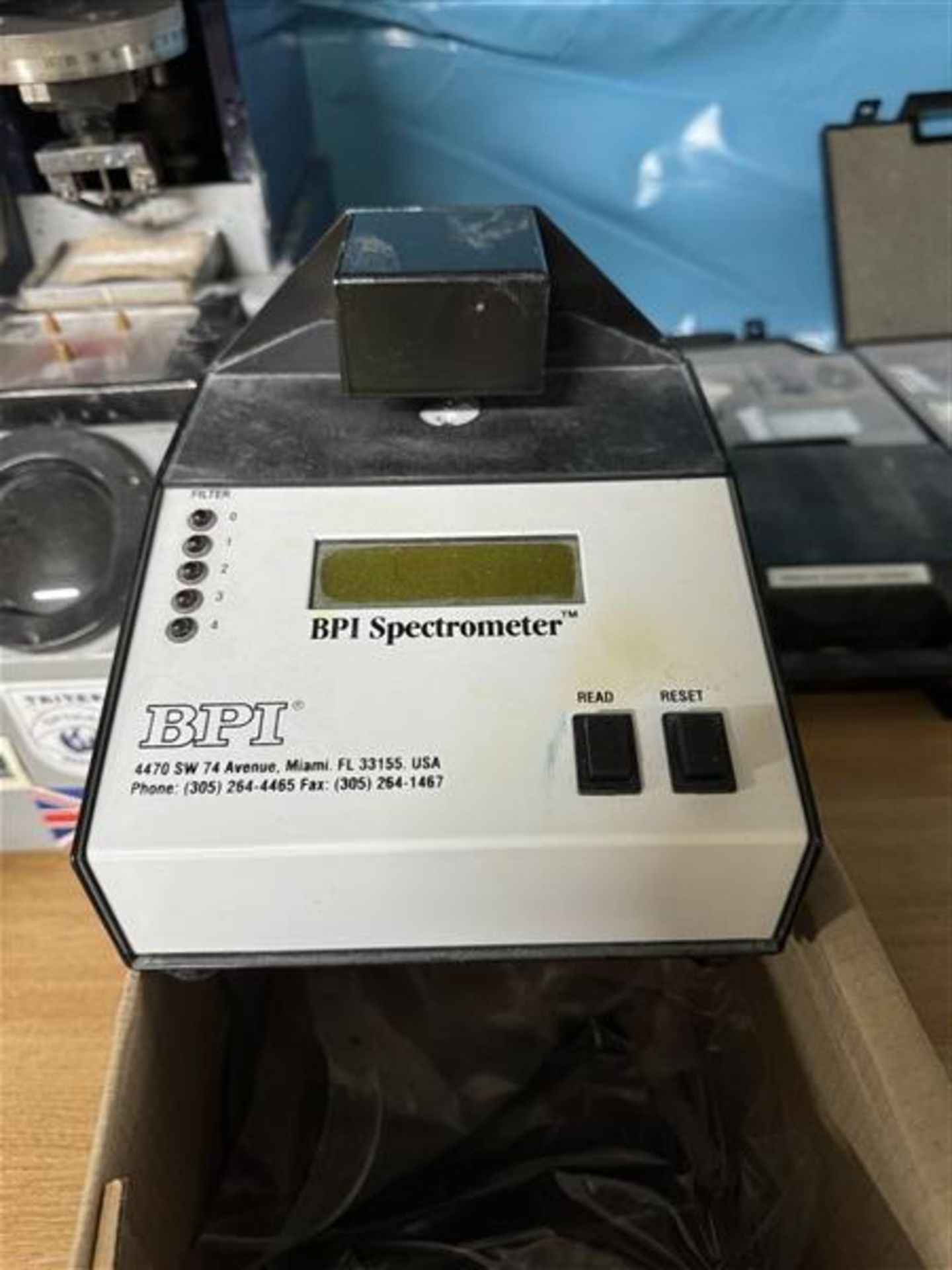 BPI Spectrometer, 220v, with companion program, serial no. 102351501