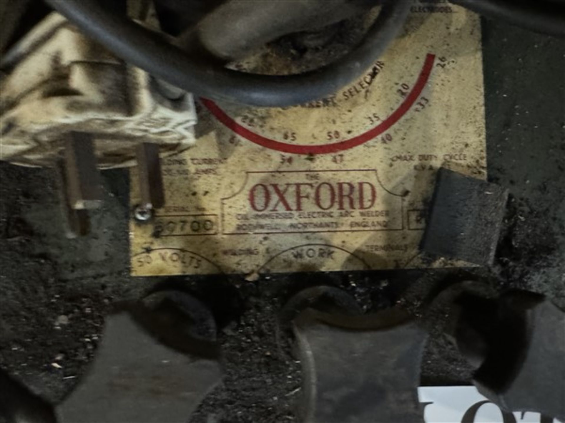 Oxford oil immersed electric Arc welder - Image 2 of 3