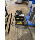 Bomag petrol trench compactor