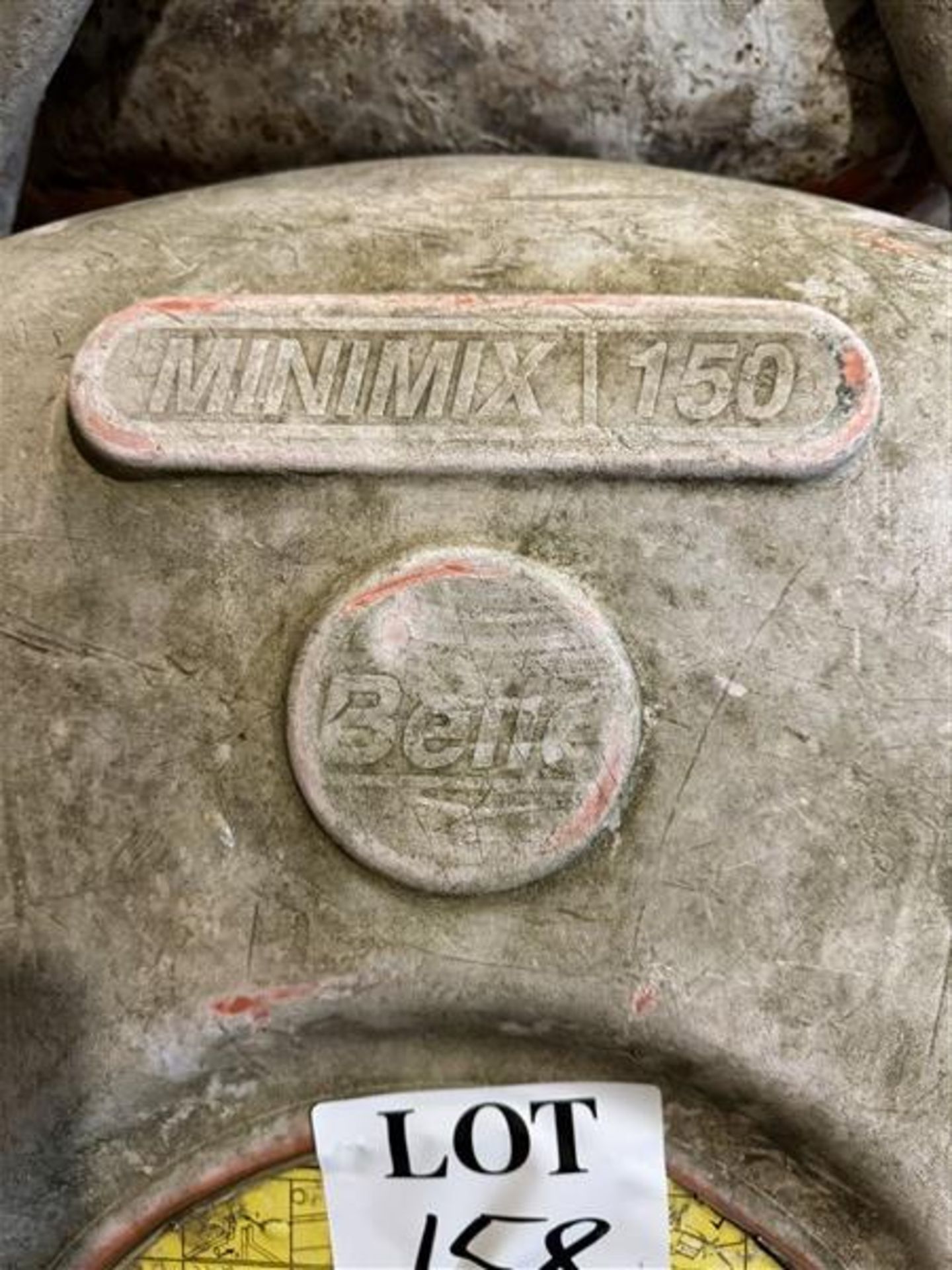 Two Belle Minimix 150 cement mixers, 240v - Image 4 of 5