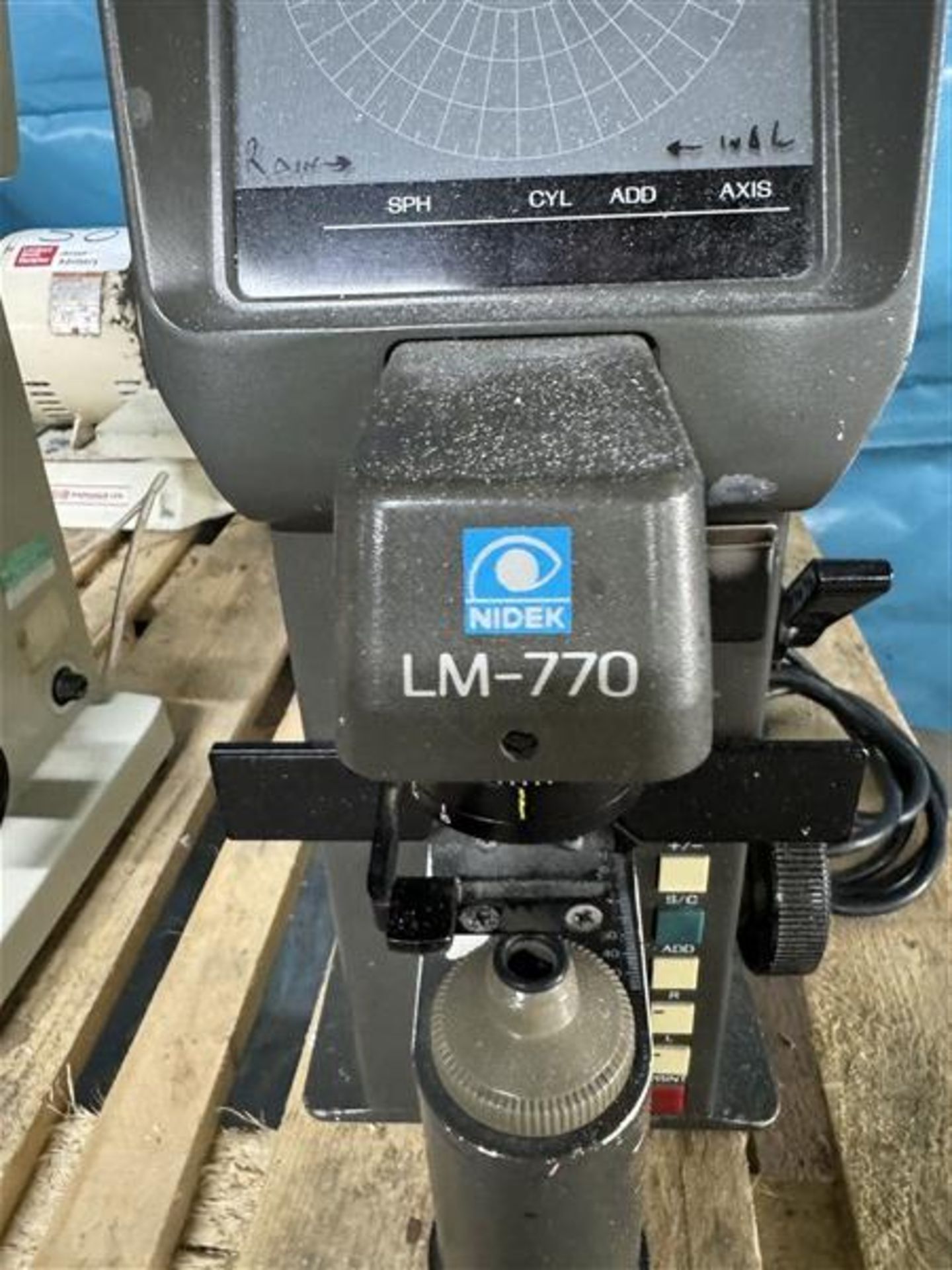 Nidek LM-770 optical lensmeter - Image 2 of 5