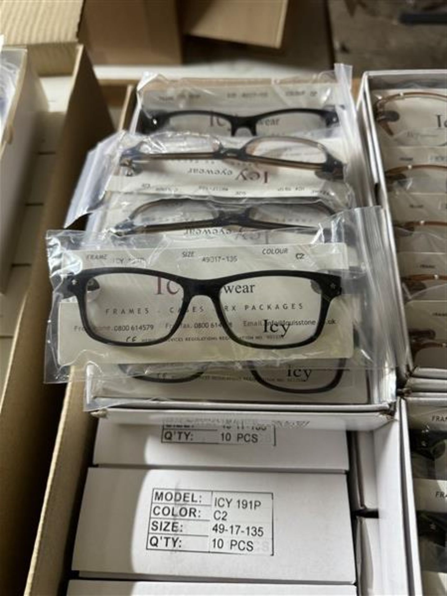 Approx. 473 spectacle frames (in various colours & sizes) - Image 4 of 6